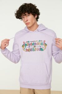 Trendyol Sweatshirt - Purple -