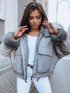 Women's jacket OLIVIERA light gray
