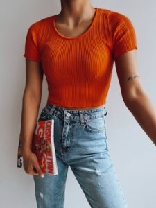Women's top REDIS orange