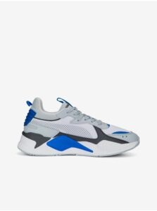 Blue and White Mens Sneakers Puma