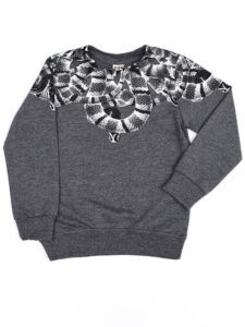 Dark grey boys' sweatshirt