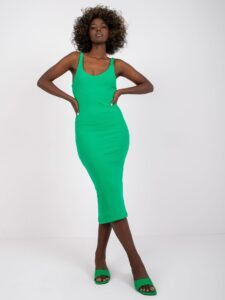 Green fitted dress San Diego
