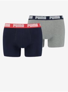 Set of two men's boxers in light gray