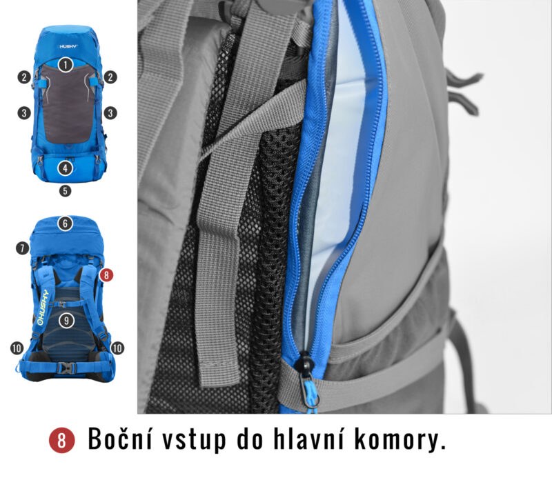 Ultralight backpack HUSKY Rony