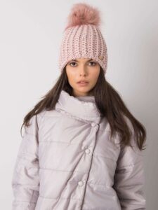 Light pink cap with