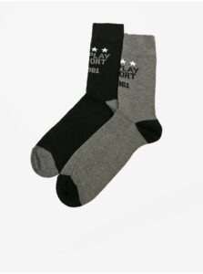 Set of two pairs of men's socks in