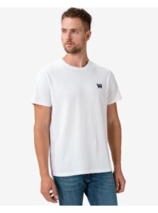 White Men's T-Shirt Wrangler Sign