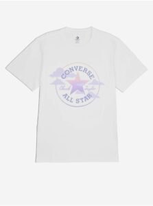 White Women's T-Shirt Converse