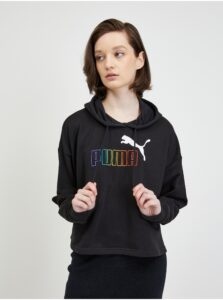Black Women's Hoodie Puma Rainbow