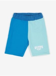 Blue Boys Tracksuit Shorts Guess