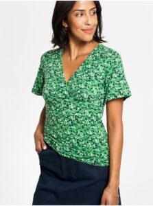 Green patterned T-shirt Tranquillo