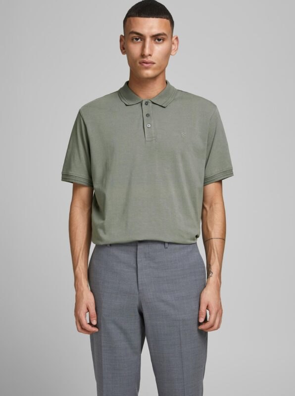 Grey-Green Polo T-Shirt Jack &