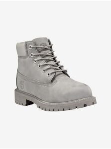 Light grey Ladies Leather Ankle Boots Timberland 6
