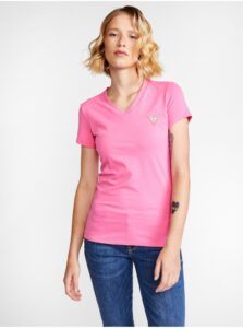 Pink Women's T-Shirt Guess Mini