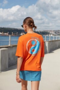 Trendyol T-Shirt - Orange -