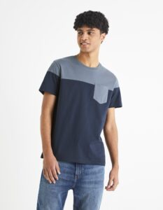 Celio Cotton T-Shirt Becolored with