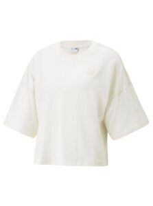 Cream Women's Oversize T-Shirt Puma