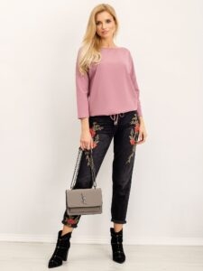Dusty pink blouse by