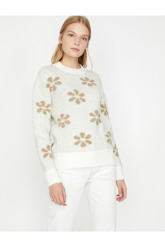 Koton Sweater - White -