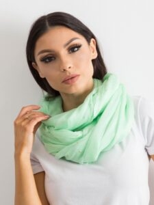 Light green scarf with