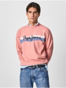 Old Pink Men's Sweatshirt Pepe Jeans