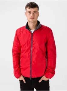 Red Men's Reversible Jacket Geox