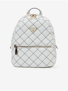 White Women's Small Backpack Guess
