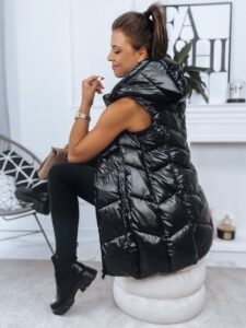 Women's vest MADANA black