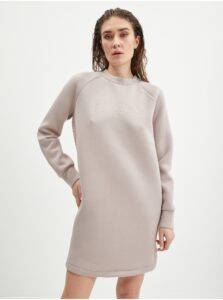 Beige Womens Sweatshirt Dress Guess