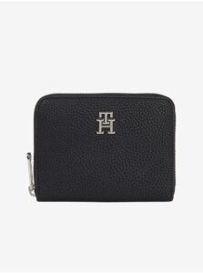Black Women's Wallet Tommy Hilfiger Emblem