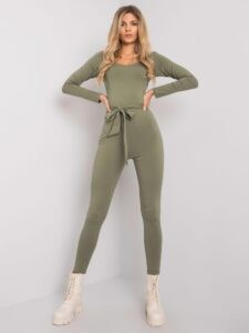 Khaki overall with