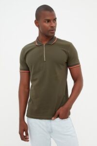 Trendyol Polo T-shirt - Khaki