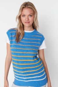 Trendyol Sweater Vest - Blue