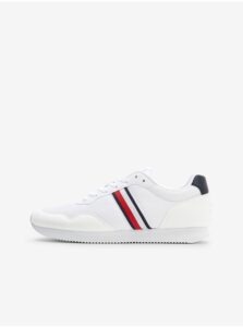 White Mens Sneakers Tommy Hilfiger Core