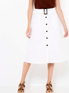White skirt CAMAIEU -