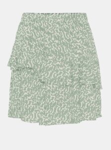 AWARE by VERO MODA Green patterned skirt