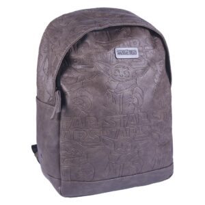 BACKPACK CASUAL TRAVEL FAUX-LEATHER
