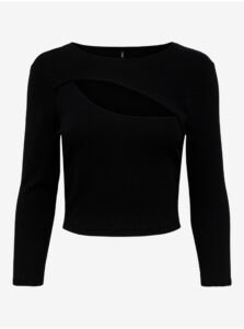 Black T-shirt with cutout ONLY