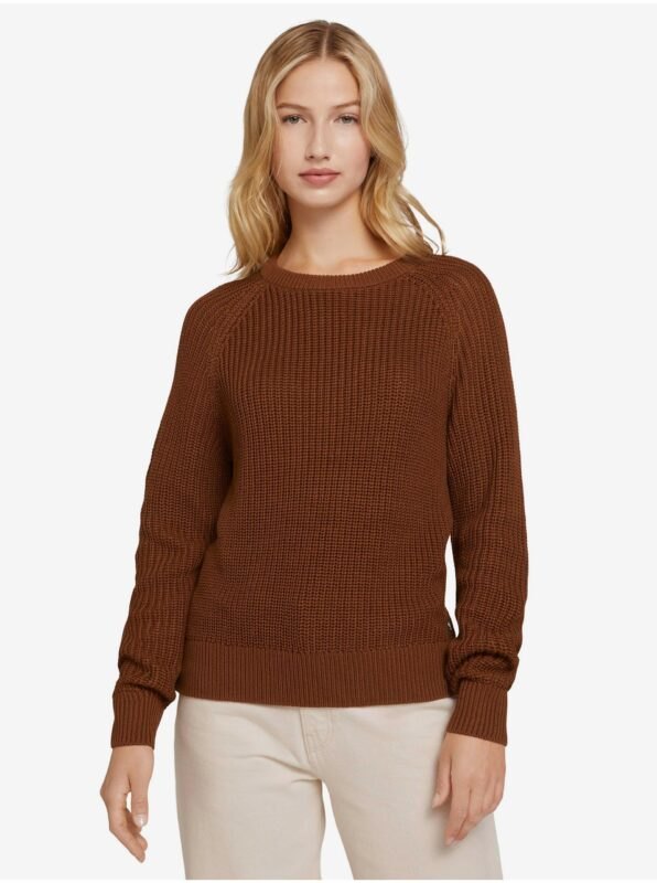 Brown Women's Sweater Tom Tailor