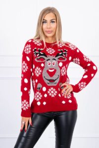 Christmas sweater with reindeer