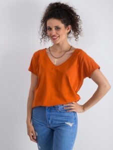 Dark orange T-shirt by