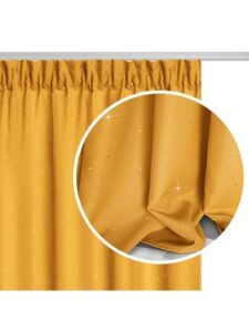 Edoti Curtain with rhinestones