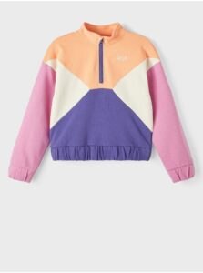 Orange-purple girly sweatshirt name it
