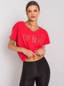 Red T-shirt with