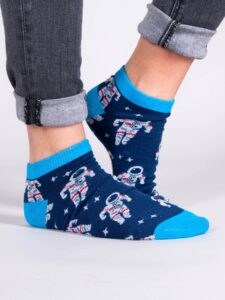 Yoclub Unisex's Ankle Funny Cotton Socks Patterns
