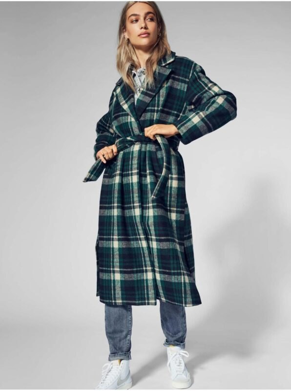 Green Plaid Coat ONLY Naomi