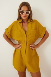 Happiness İstanbul Jumpsuit - Yellow