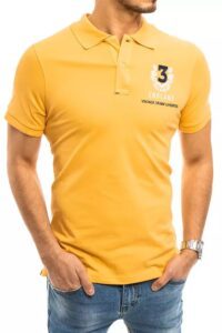 Men's Yellow Polo Shirt