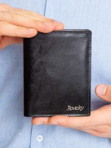 Men's leather wallet in