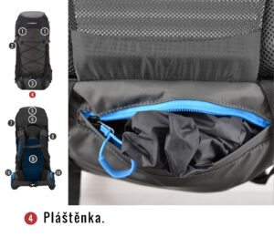 Ultralight backpack HUSKY Ribon